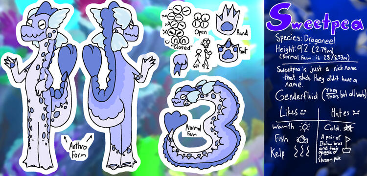 Sweetpea the Dragoneel